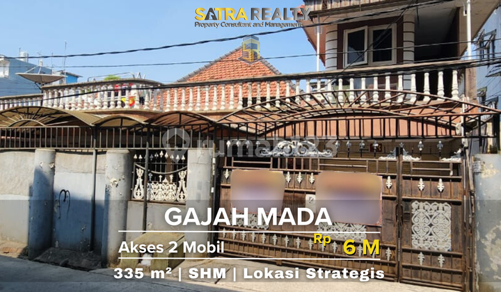 Rumah Area Gajah Mada Cocok Untuk Buka Kost Lokasi Strategis 1