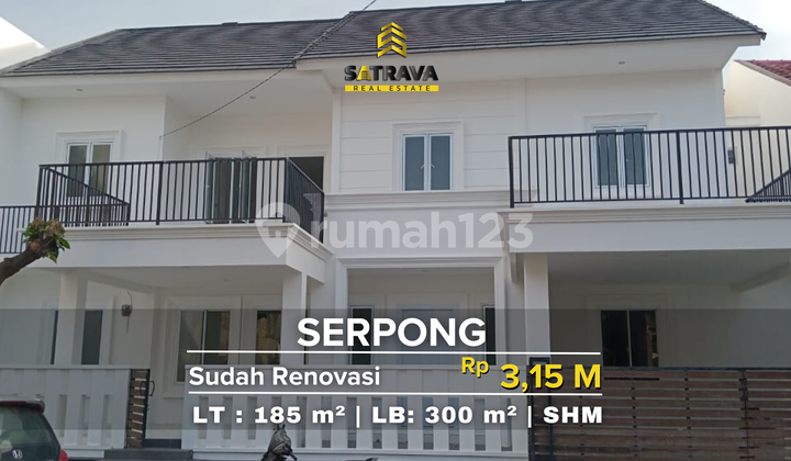 Rumah 2 Lantai Villa Melati Mas Serpong Siap Huni Rumah 2 Lantai Villa Melati Mas Serpong Siap Huni