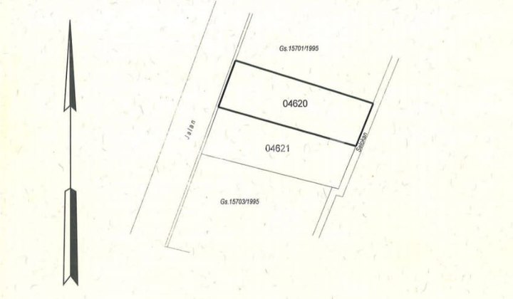 Dijual Murah Tanah Di Gegerkalong Permai, Bentuk Kotak