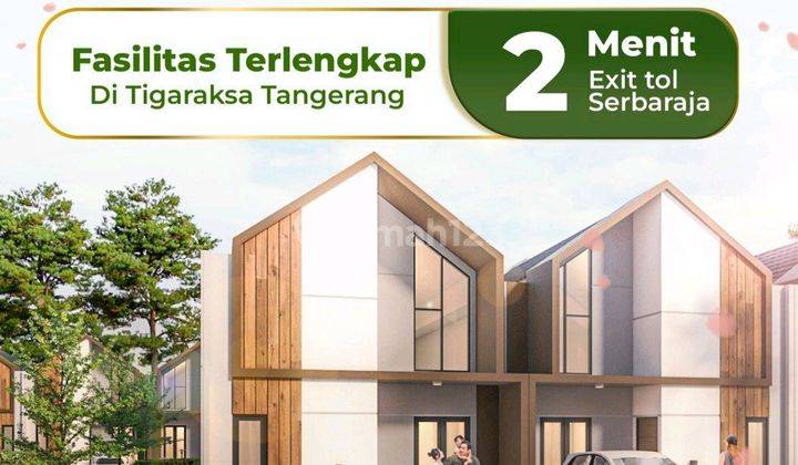 Promo Dp 0% Rumah Konsep Resort Di 22 Ha Kota Mandiri Terbesar Di Tigaraksa