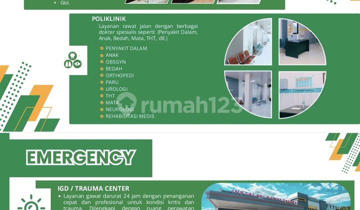 For Sale One Hospital in the Cikarang Area