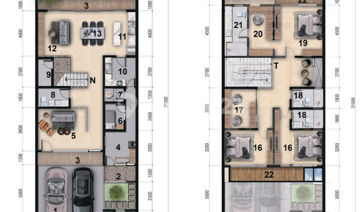 Rumah Cluster Bagus Premium Siap Huni di Greenwich Hill 2