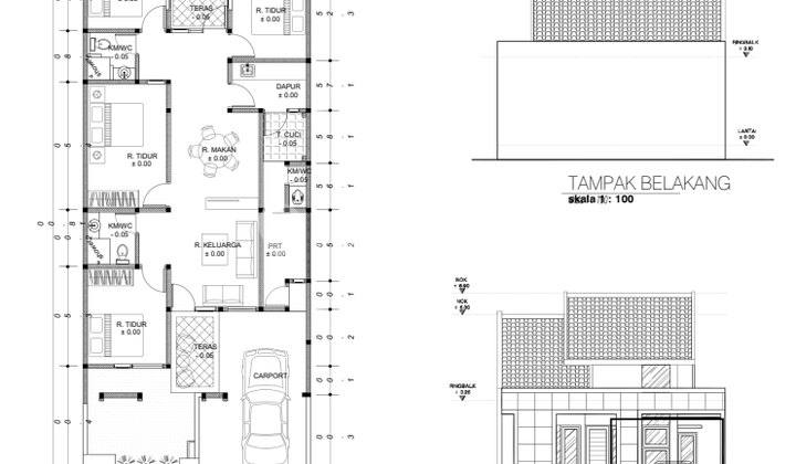 Rumah Cluster Bagus Siap Huni di Rivera Candigolf 2