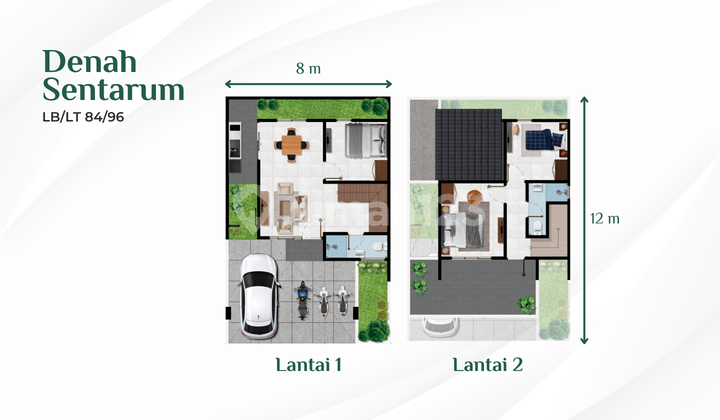 Rumah Modern Minimalis di Lokasi Strategis 5 Menit ke Tol Cikampek - Cashback Angsuran s/d 8 Bulan 2