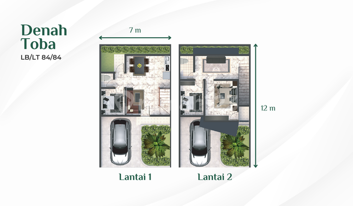 Hunian 2 Lantai Modern dan Minimalis, Lokasi Strategis 5 Menit ke Tol Cikampek 2