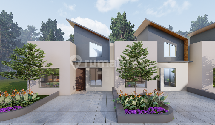 Modern Minimalist Lake View House in Purwakarta