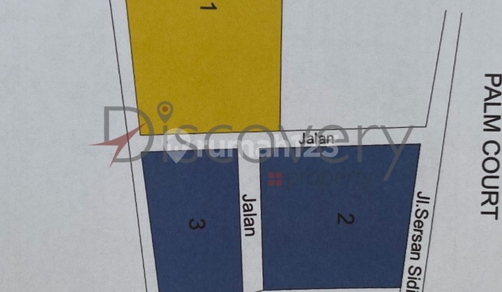 Tanah Kavling di Palm Court, Setiabudi Tanah Kavling di Palm Court, Setiabudi