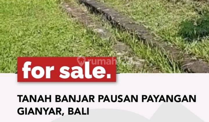 Tanah Kavling Payangan Gianyar.jl.4 Meter 1