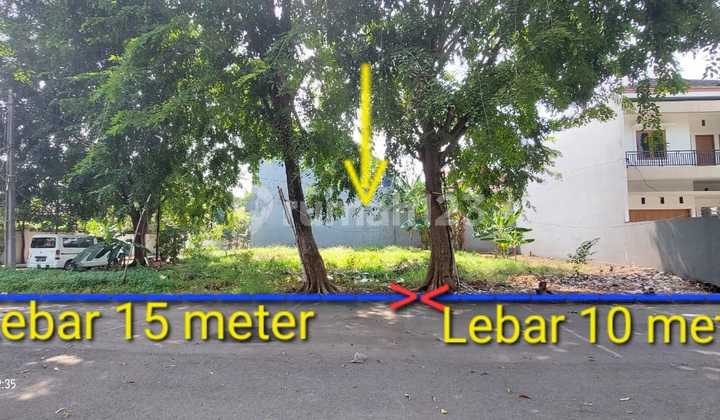 Tanah 3unit 860 m2 SHM Harapan Indah 1 Cluster Aster, Bekasi