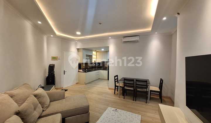 Disewakan Unit Apartemen Crown Court Executive Condominium Luas 79m2 Furnished 1