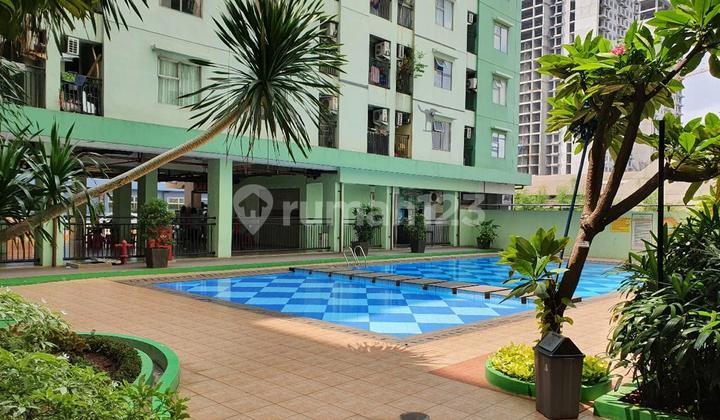 Apartemen Green Park View Type 2 Kamar Semi Furnished Lt23 Tower F Siap Huni 2