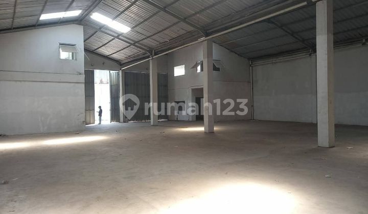 Disewakan Gudang Gandeng Industri Luas 600m² Di Jurumudi Tangerang Dekat Akses Tol Dan Bisa Untuk Container 40ft Dan Ada Kantor 2 Lantai