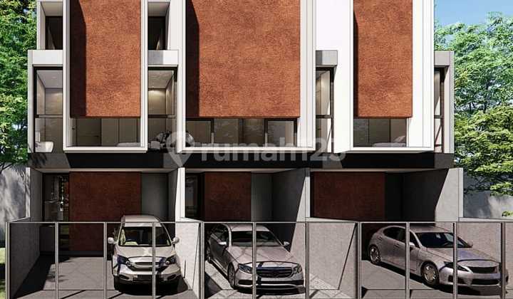 Dijual Brand New Rumah Baru di Taman Alfa Indah Jakarta Barat 3 Lantai Minimalis Modern Siap Huni Town House Alfa