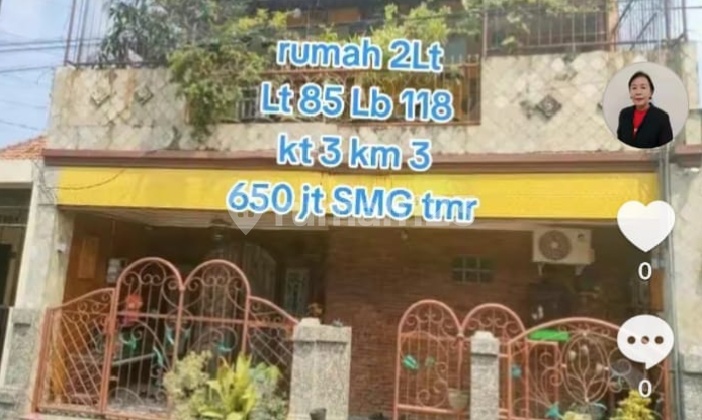 Rumah Ch Siap Huni 2 Lt No.garasi Akses Jalan Majapahit dan Gajah 1