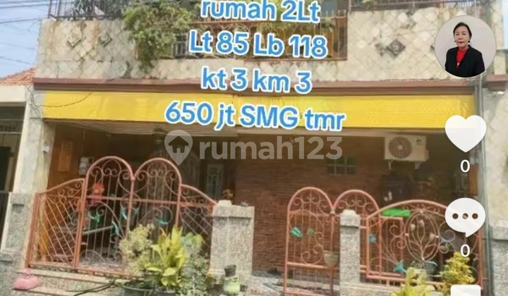 Rumah Ch Siap Huni 2 Lt No.garasi Akses Jalan Majapahit dan Gajah 2