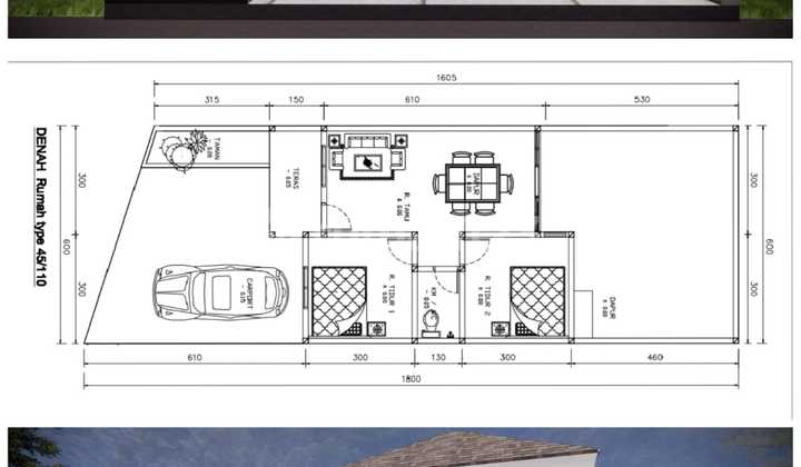 Rumah Ch 1 Lantai Cluster Tembalang Undip View Perbukitan 2 Unit 2