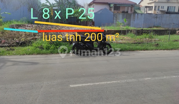 Tanah Kavling Akses Boulevard Area Billy Moon Pondok Kelapa Jakarta Timur