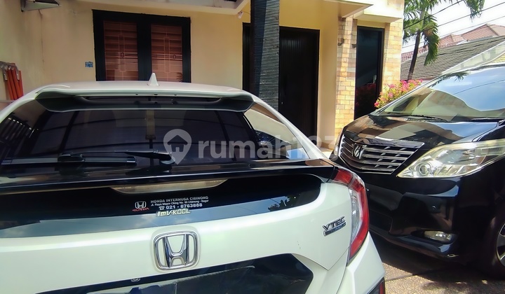 Turun Hrg Rumah Siap Huni " Semi Furnish " Lokasi Strategis Area Billy Moon Bebas Banjir Dlm Komplek Pondok Kelapa Duren Sawit Jakarta Timur 2