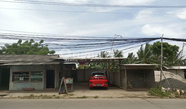 Dijual Tanah Strategis Pinggir Jalan Raya - Tlajung Udik, Gunung Putri Bogor