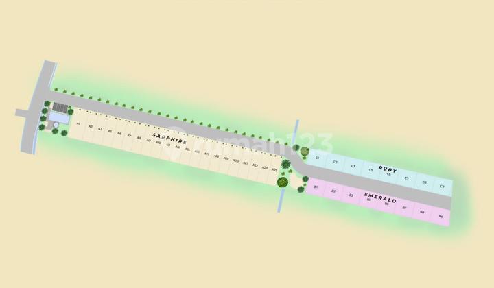Rumah modern bisa kpr Dekat Sekolah Al Azhar Internasional Yogyakarta  2