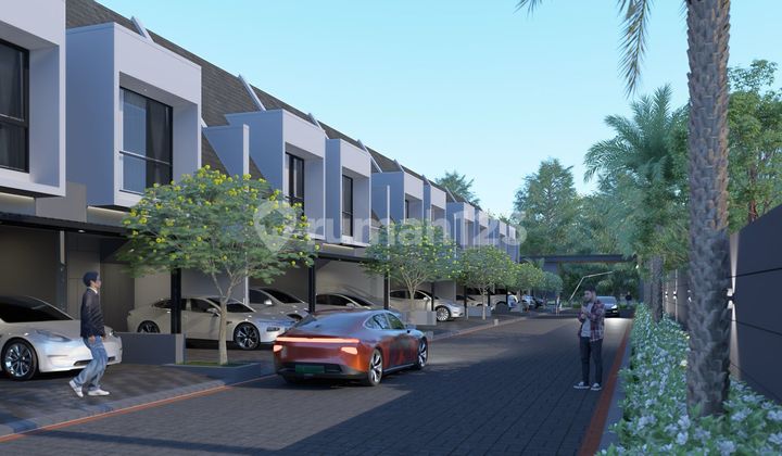 Rumah modern shm free Biaya kpr, Dekat kampus UMY yogjakarta 