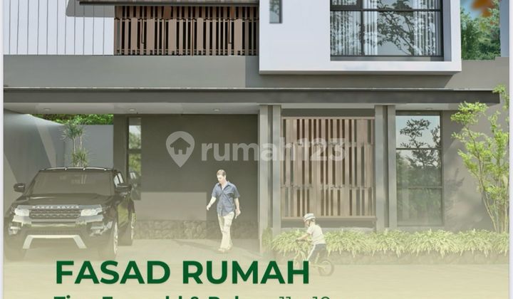 Rumah modern tropis di Yogyakarta, area Bebas banjir 2