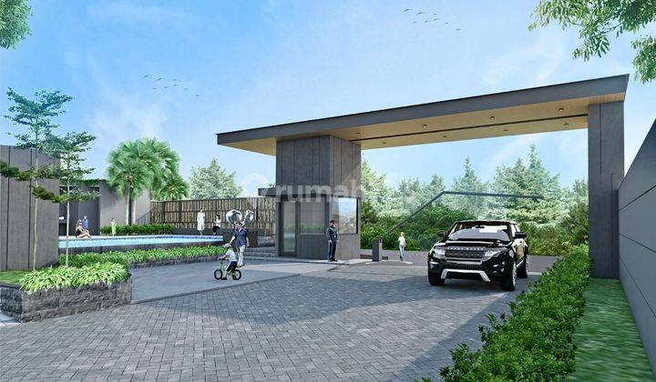 Rumah modern tropis Cicilan murah di Yogyakarta, area Bebas macet 2
