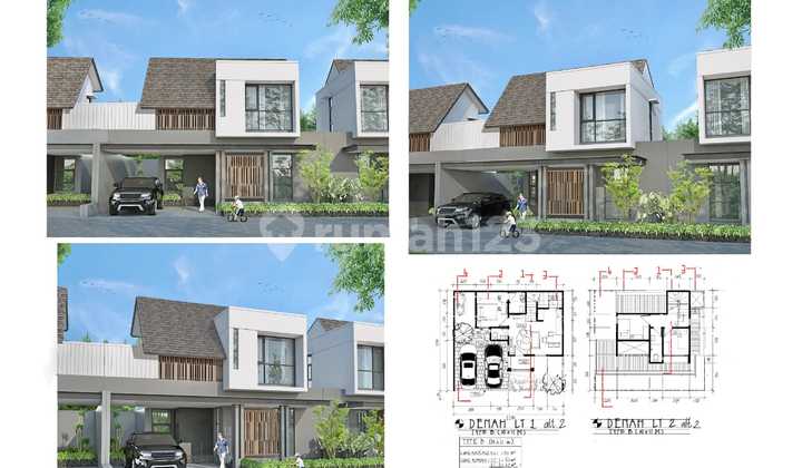 Modern house Low installments complete facilities in Yogyakarta Modern house Low installments complete facilities in Yogyakarta