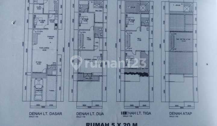 Rumah Taman Surya 5 (Ukuran 5x20 m) 2