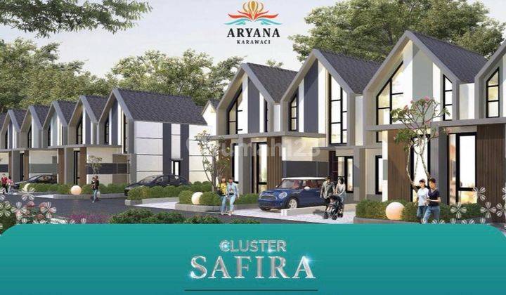 Keren Modern Living House At Aryana Karawaci Tangerang