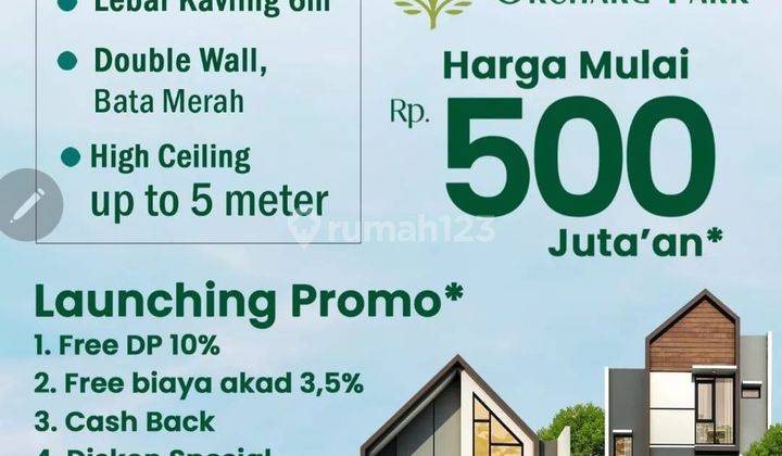 Keren DP0% Kota Mandiri Serpong Natura City By Sentul City Group 1