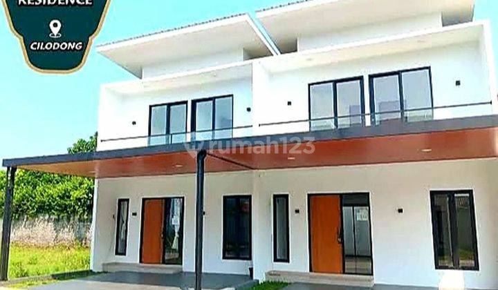 Promo DP 5jt Rumah Modern 2 Lantai Alma Villa Strategis di Cilodong Depok 1