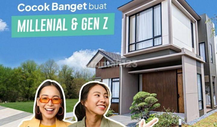 PROMO DP 15 Jt All in Rumah Myztro at Shilla Kota Mandiri Terbesar di Selatan Jakarta 2