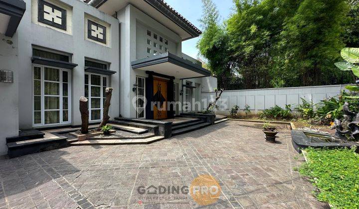 RUMAH MEWAH-MENTENG JAK PUS-Full Furnished-LT.753, LB.600-SHM 1