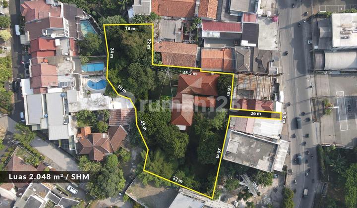 Tanah Harga Di Bawah NJOP Lokasi Pinggir Jalan Cinere Raya Cocok Untuk Cluster, Kantor, Atau Usaha Lainnya 1