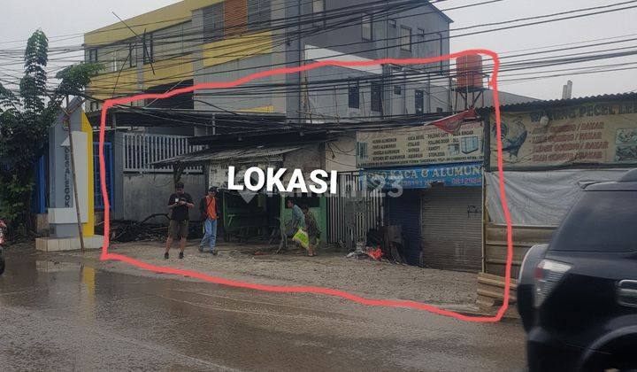 Dijual Tanah 600m di Pinggir Jalan Raya Legok Kawasan Industri