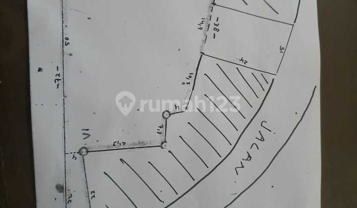 Dijual Tanah Komersial SHM di Jl. Raden Patah – Parung Serab 2