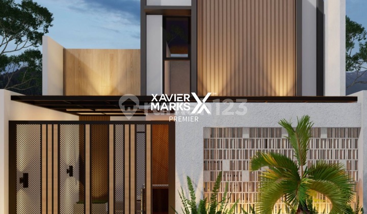 Rumah Modern Mewah Murah 900 Juta Full Furnished Klayatan Sukun Malang