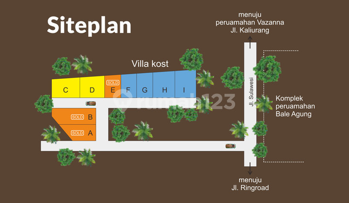 Rumah VIlla 2 Lantai Lokasi Strategis Dekat Jl. Ringroad Utara. 2