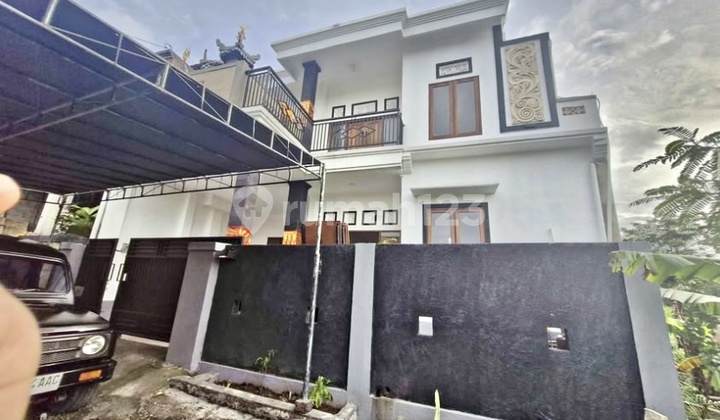 Ready-to-Occupy House in Nagasari Penatih, East Denpasar with Rice Field View