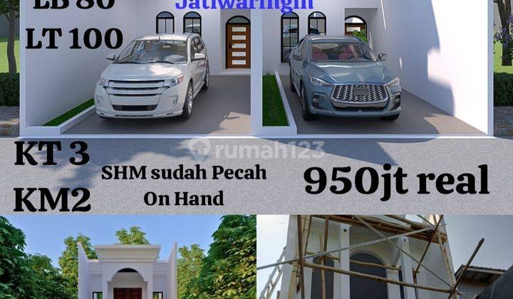 Rumah 2 Lantai Dijatiwaringin Pondok Gede 2