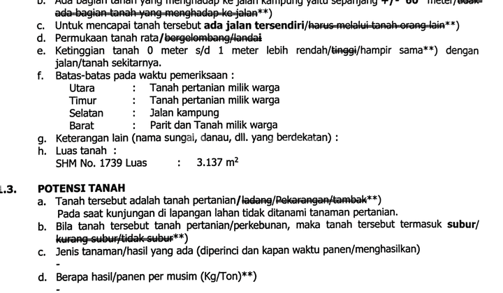 Tanah Luas Shm Dijual Murah Di Kaliurang Jogja 2