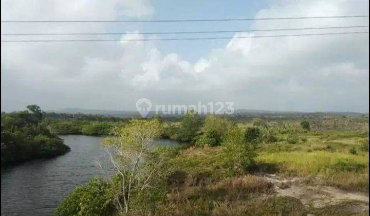 Tanah di Bunguran Timur, Natuna SHM 127ha tepi sungai dan laut 2