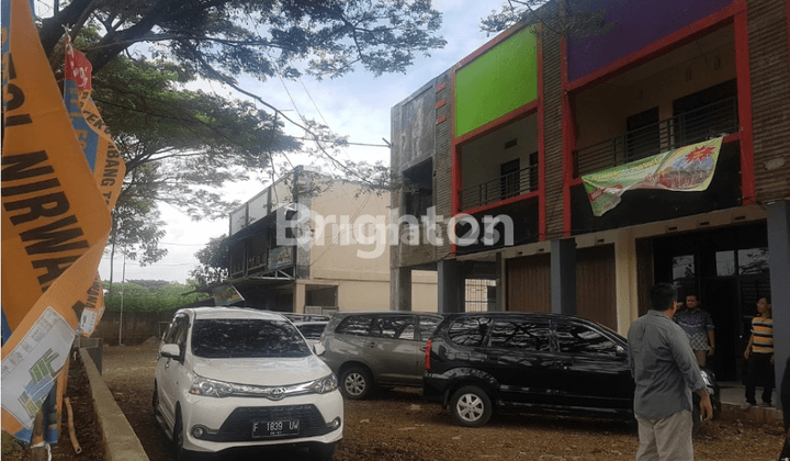 Tinggal 2 Unit, Ruko  Komersil di Balekambang Tol Nirwana Sukabumi 1