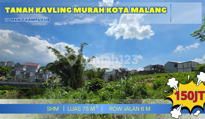 Cheap Land with Mountain Views in Malang at the Best Price