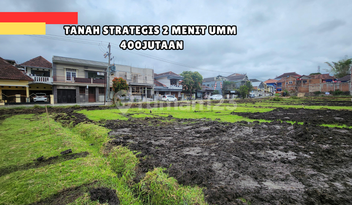 Pinggir Jalan Tanah 2 Menit ke Kampus UMM Kota Malang