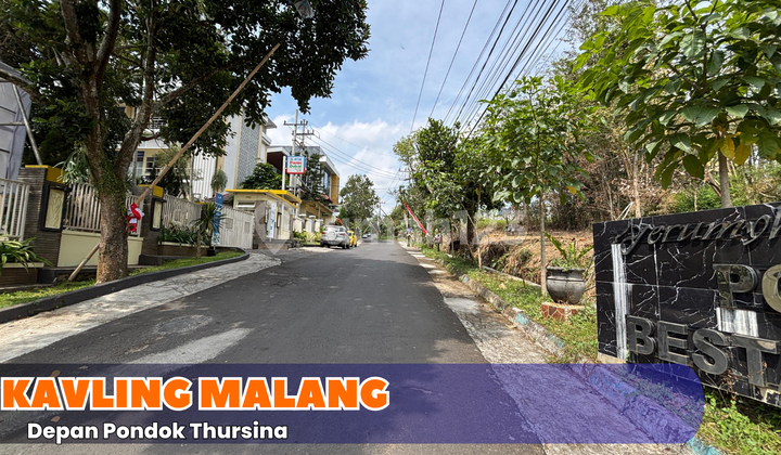 Malang Plot Land in Front of Pondok Thursina Malang Plot Land in Front of Pondok Thursina