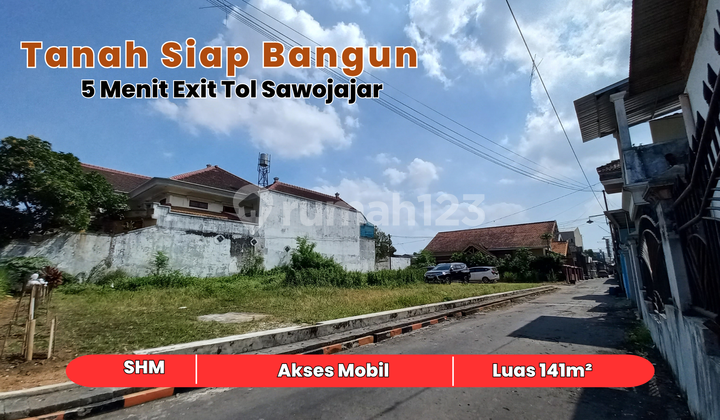 Strategic Land in the Center of Malang City, 5 Minutes from the Station