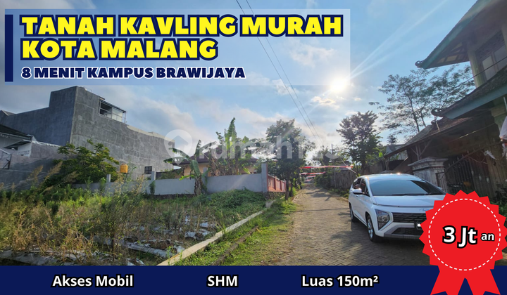 Strategic Location Land in Malang City Suitable for Boarding Houses.