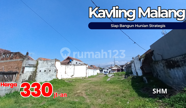 Tanah Pinggir Jalan Bumiayu Malang Siap Balik Nama